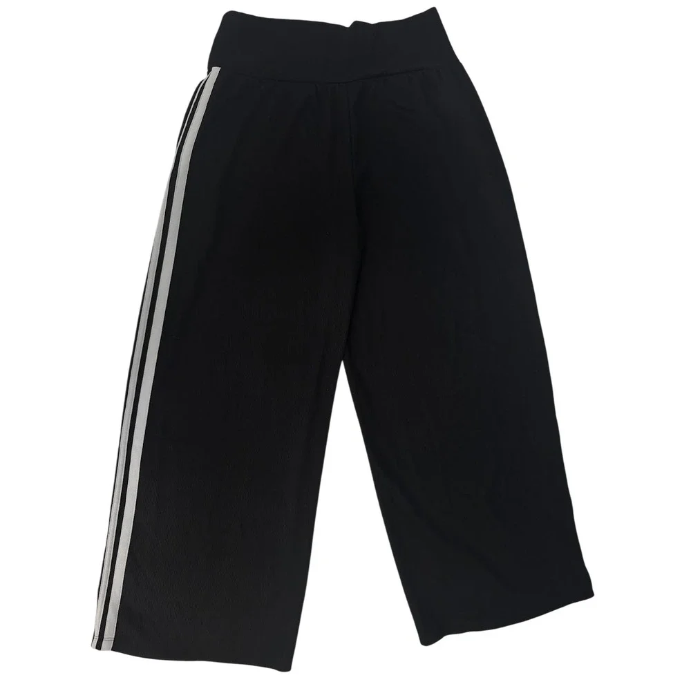 Halara Womens XL Ribbed High Waist Tummy Control Side Stripe Pants NWT Casual - Picture 3 of 8